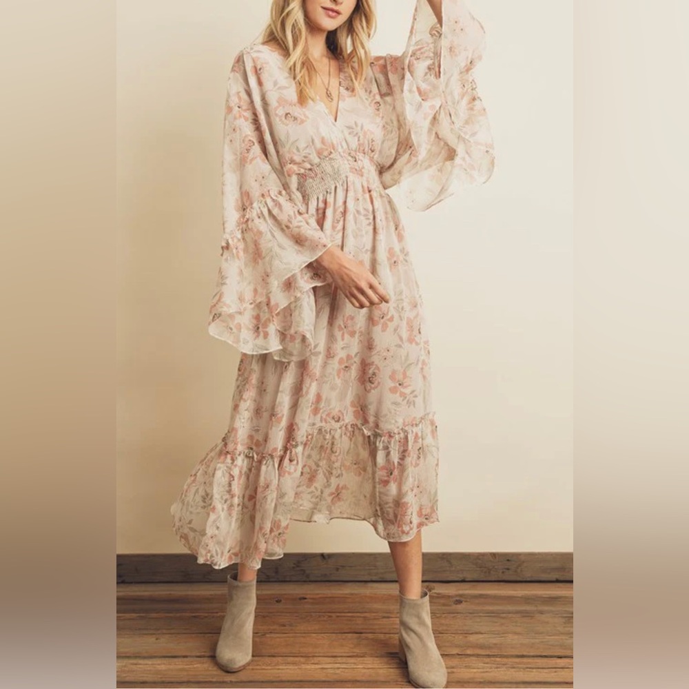 Dress Forum - Floral Midi Dress NEW WITH TAGS NEVER WORN